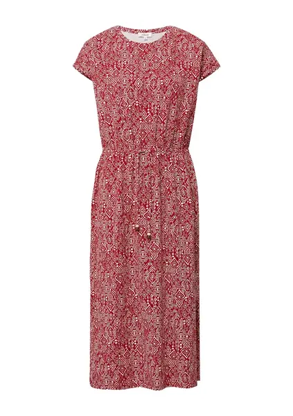 s.Oliver Šaty  grenadínová / biela