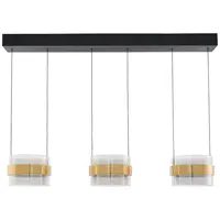 ZÁVĚSNÉ LED SVÍTIDLO, 105/21,5/200 cm