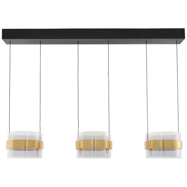 ZÁVĚSNÉ LED SVÍTIDLO, 105/21,5/200 cm