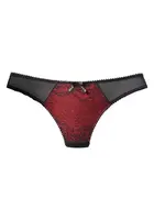 JETTE Tangá  červená / čierna