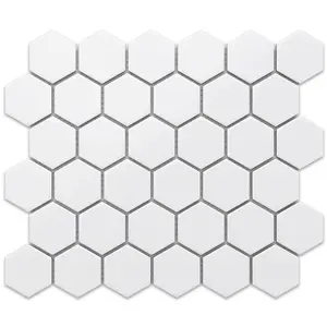 Mozaika Heksagon White Mat Big 27.7/32.3