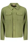 Zelená džínová bunda pro muže