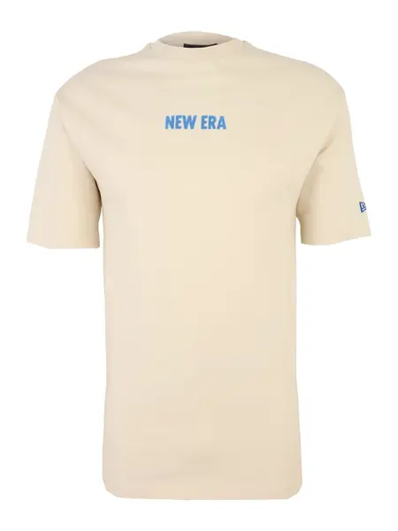 NEW ERA Tričko  krémová / azúrová