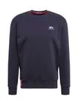 ALPHA INDUSTRIES Mikina  námornícka modrá / biela