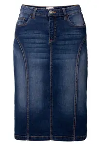 SHEEGO Sukňa  modrá denim