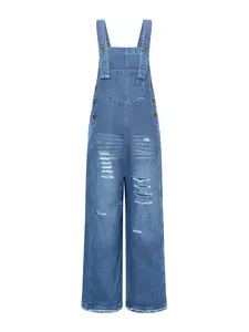 Imily Bela Rifle na traky  modrá denim
