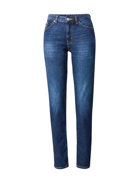 Monki Džínsy  modrá denim