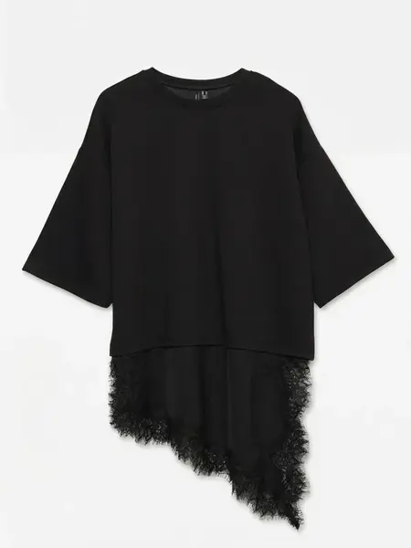 VERO MODA Tričko 'VMKOURTNEY'  čierna