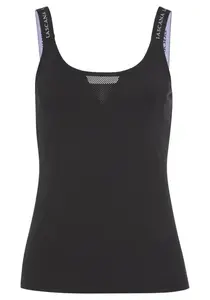 LASCANA ACTIVE Športový top  čierna