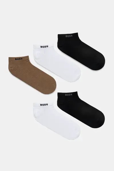 BOSS ponožky pánské 5P AS Uni CC 5-pack