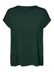 VERO MODA Tričko 'Ava'  tmavozelená