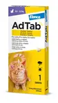 AdTab žuvacie tablety pre mačky 12 mg, hmotnosť mačky 0,5–2,0 kg