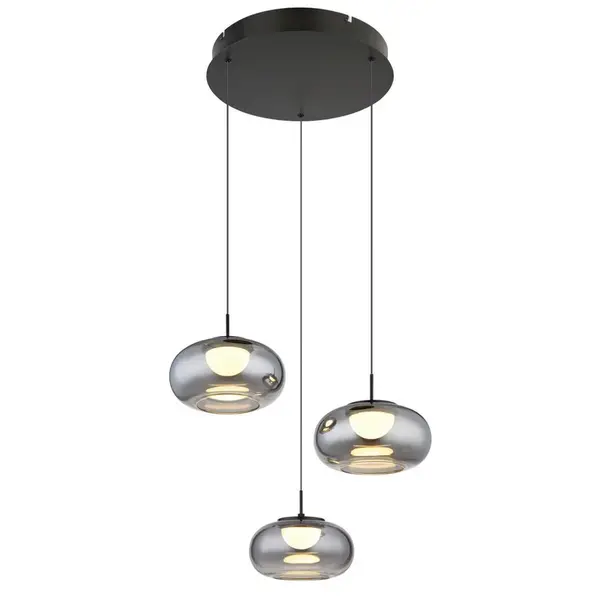 ZÁVĚSNÉ LED SVÍTIDLO, 49/80-150 cm