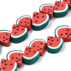 Handmade Polymer Clay Bead Strands