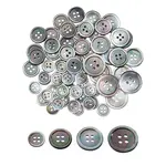26Pcs 4 Style Natural Shell Buttons