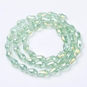 Electroplate Glass Beads Strands