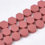 Spray Painted Non-magnetic Synthetic Hematite Beads Strands