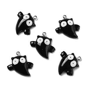 Halloween Opaque Resin Pendants