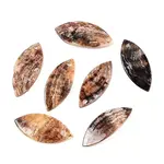 Spray Painted Natural Akoya Shell Mother of Pearl Shell Pendants