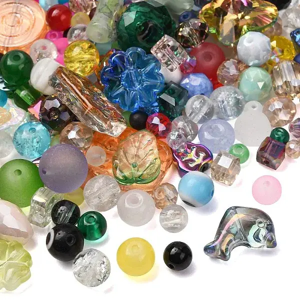 Mixed Styles Glass Beads