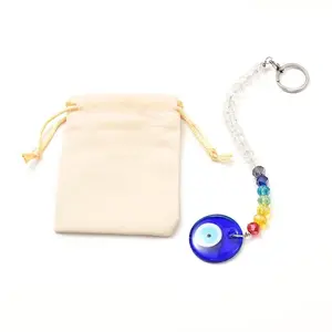 Handmade Lampwork Evil Eye Big Pendants