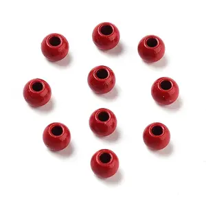 Spray Painted 202 Stainless Steel Beads