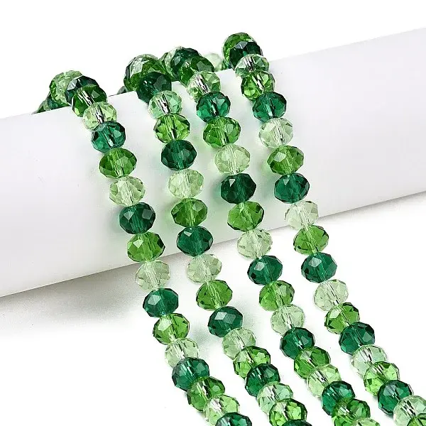 Transparent Glass Beads Strands
