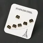 Ion Plating(IP) 304 Stainless Steel Ear Plugs Gauges