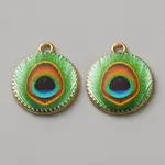 Printed Alloy Enamel Pendants