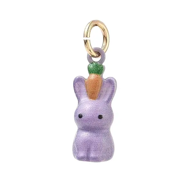 Brass Enamel Pendants
