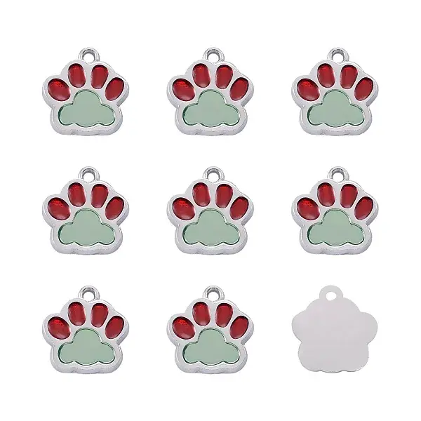 Alloy Enamel Pendants