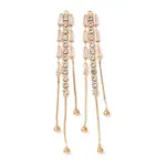 Brass Micro Pave Clear Cubic Zirconia Big Pendants