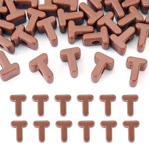 Opaque Acrylic European Beads