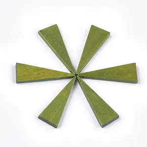 Painted Wood Pendants