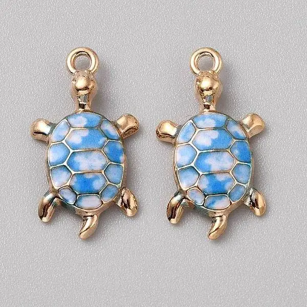 Alloy Enamel Pendants