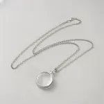 Alloy Locket Pendant Necklaces