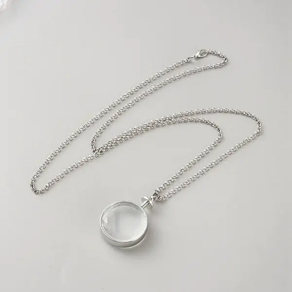 Alloy Locket Pendant Necklaces