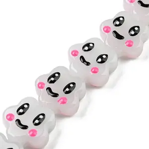 Transparent Glass Beads Strands