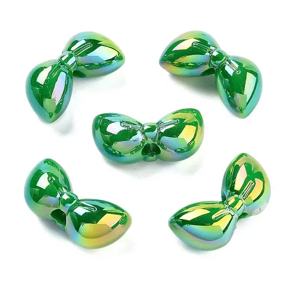 UV Plating Acrylic European Beads