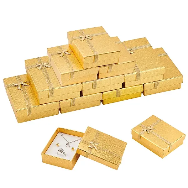 Cardboard Pendant Necklaces Boxes