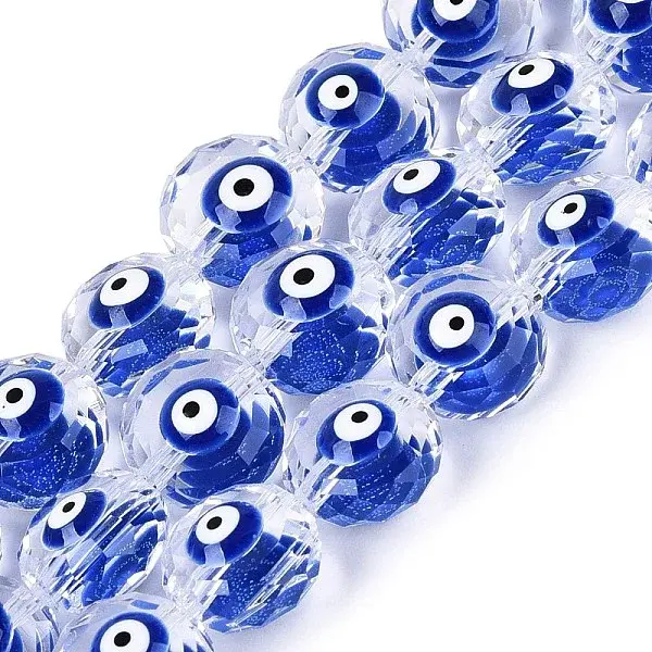 Glass Enamel Beads Strands