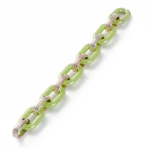 Handmade Opaque Acrylic Cable Chains