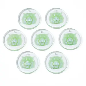 Transparent Resin Pendants