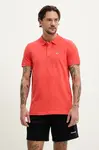 Tommy Jeans polo tričko pánske bavlnené