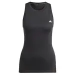 ADIDAS PERFORMANCE Športový top 'Designed for Training Tank'  čierna / biela