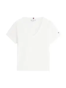 TOMMY HILFIGER Tričko  biela