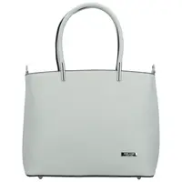 Dámská kabelka na rameno světle šedá - Delami Aurora