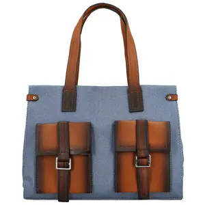 Dámská kabelka na rameno modrá - Maria C Samantha modrá