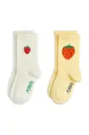 Mini Rodini ponožky dětské Strawberry 2-pack