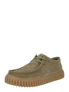 CLARKS Šnurovacie topánky 'Torhill'  olivová